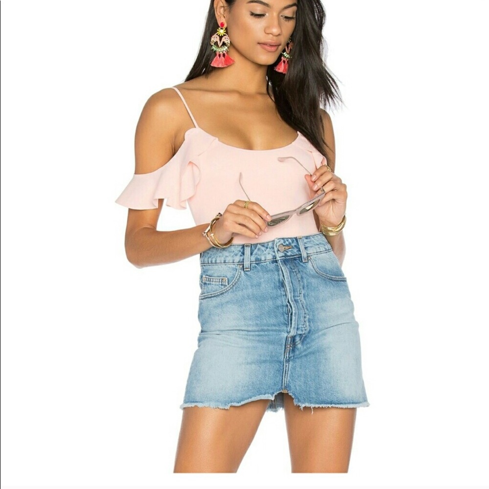 LPA Body Suit in Washed Red/Scarlett